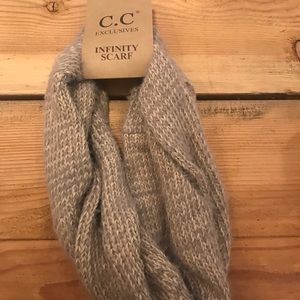 C. C Infinity Scarf- Taupe